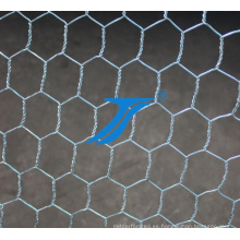 Malla de alambre hexagonal galvanizada precio bajo de alta calidad